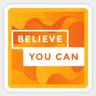 believe you can abstract Sticker